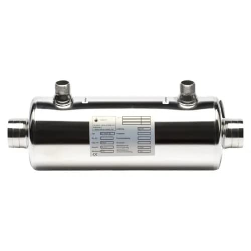 Теплообменник 42кВт Max Dapra D-HWT 35 корпус н/с спираль н/с AISI 316 (100126)